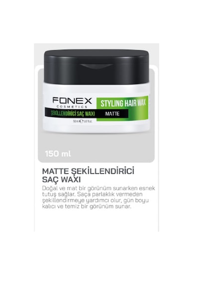 Fonex Wax Mat Extra Strong 150 Ml