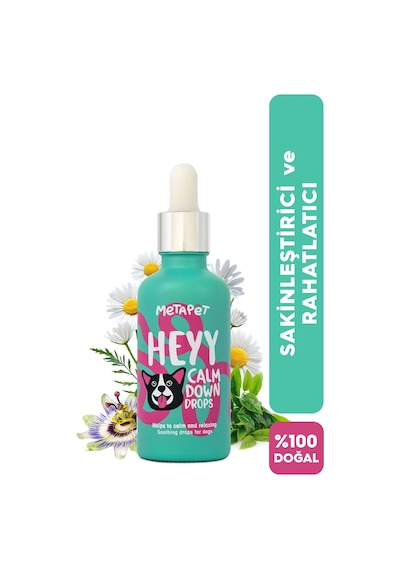 Metapet Köpekler İçin %100 Doğal Sakinleştiricis Damla 50 ML
