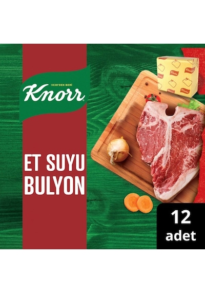 Knorr Et Suyu Bulyon 12 Adet 120 Gr X 3 Adet