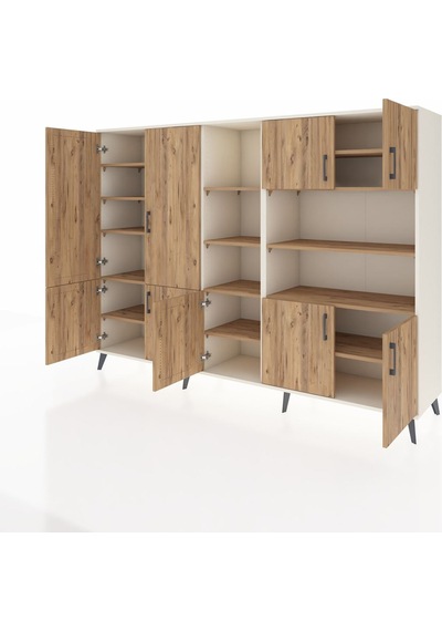 Hyperion Dolap 14 Raflı 9 Kapaklı 220x44x163 Aytaşı-çam Aytaşı-çam Hyperion Dolap 14 Raflı 9 Kapaklı 220x44x163 Aytaşı-çam Aytaşı-çam
