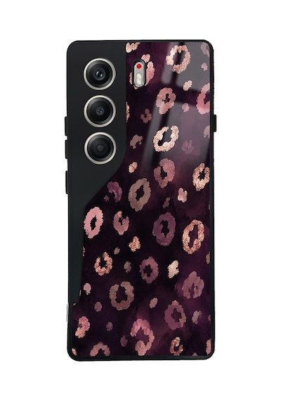 Tecno Camon 40 Pro Kılıf Kamera Lens Korumalı Desenli Silikon Üstün Koruma Pazarplus Pembe