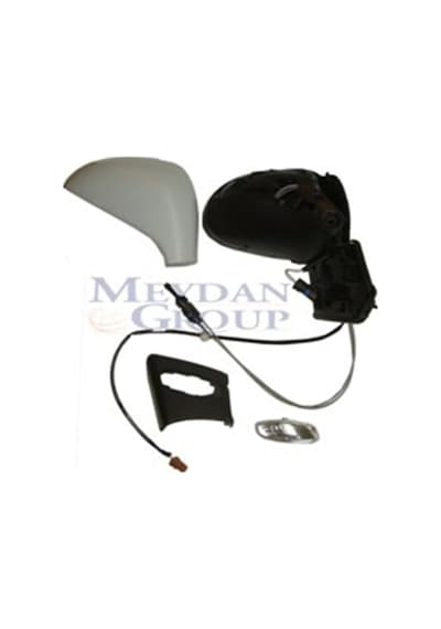 Peugeot 207 06/12 Kapı Aynası Sağ Manuel/sınyallı/sensörlü/grı Kapaklı 4+2 Fışlı Famella