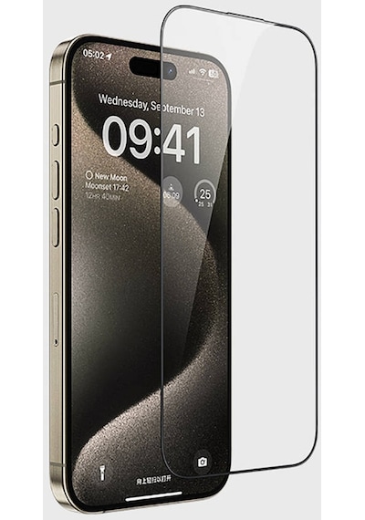 Apple Uyumlu   iPhone 14 Pro Max Casebang Clear Hd Ekran Koruyucu Ve Kolay Uygulama Aparatı
