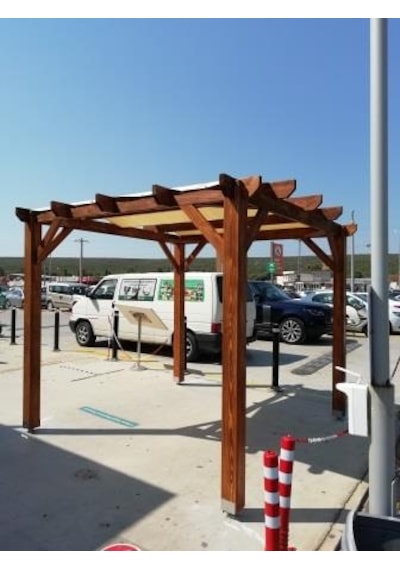 Krom.Pergule.Pergola.Kamelya.Sundurma.Ayak. Paslanmaz 95Mm