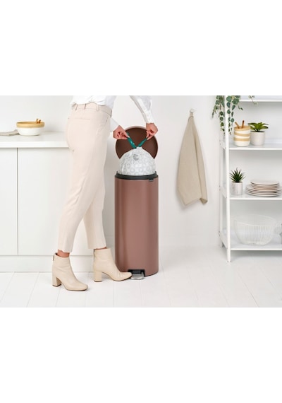 Brabantia Newıcon Satın Taupe Pedallı Çöp Kutusu 30lt Rose