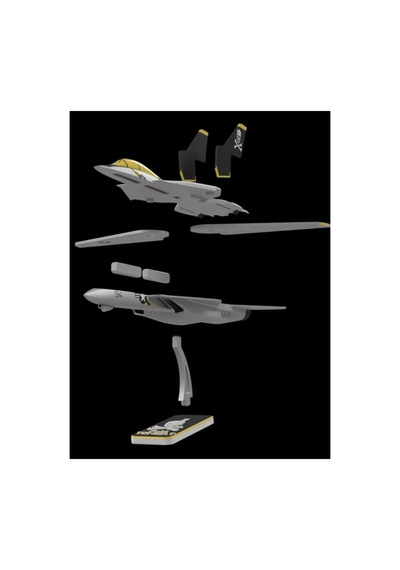 F-14 Tomcat Uçak Maket Kit Card