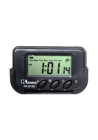 Kenko Kk-613d Dijital Küçük Masa-araba Saati-alarm-kronometre