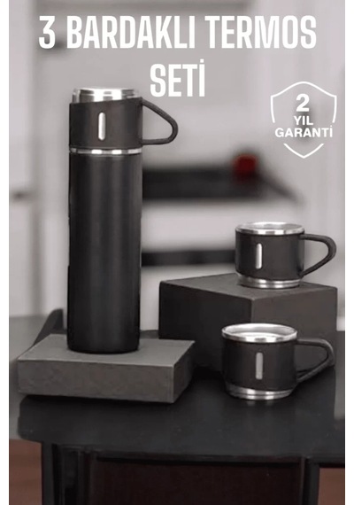 Home 500 Ml Kapasiteli Taşınabilir Basınçlı Termos Seti Günlük Kullanım İçin İdeal