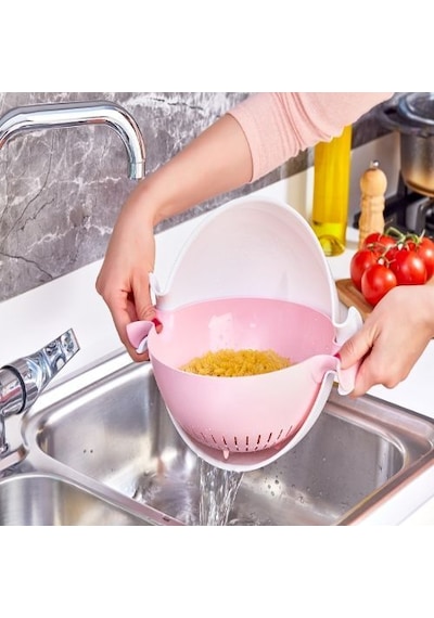 Çift Katlı Mutfak Süzgeçi-9070439924063