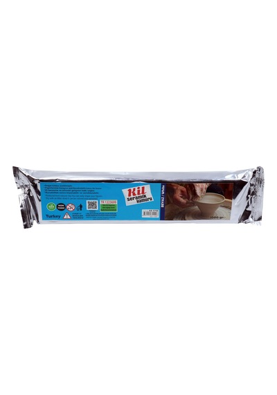 1000 Gr. Kil Hamuru. Beyaz Renk. Modelleme Çamuru. Seramik. Doğal