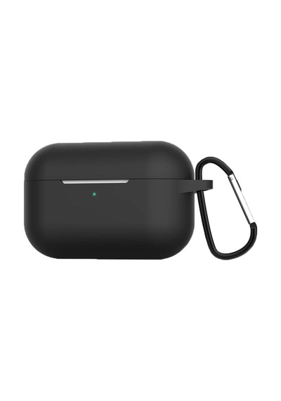 E2m Apple Uyumlu AirPods Pro 3 Sense Silikon Siyah Siyah