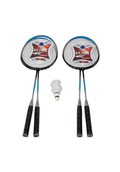 Çok Renkli Çantalı Badminton Raketi