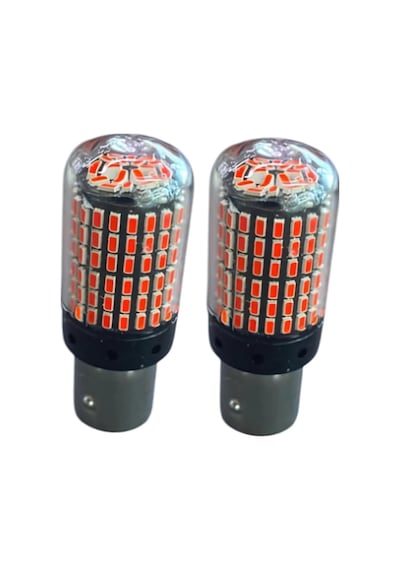 Çift Duy 144 Led Geri Vites Ampulü Kırmızı