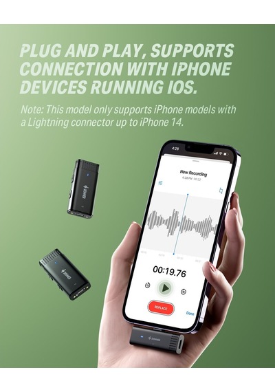 Donner Vpm-10 Wireless Lavalier Mikrofon