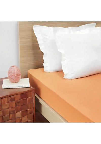 Çift Kişilik Penye 160x200 Lastikli Hardal Sarısı