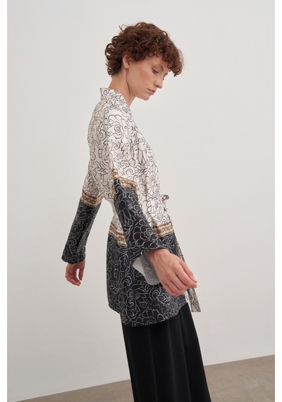 Aker 15269111 Kimono Ekru Ekru