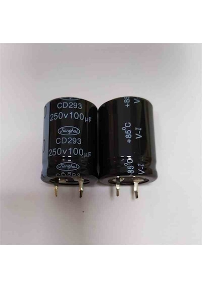 Ecs2ebz101mt6p22230 100mf 250v 22x30 85 Jıanghaı Elko Kondansatör 18 Adet