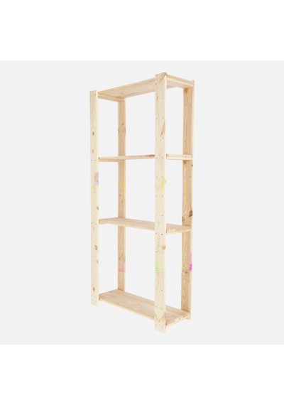 Regalux Heavy 4 Zeminli Ahşap Raf Diğer