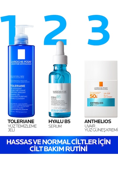 La Roche Posay Toleriane Hassas Ciltler Dahil Tüm Ciltler İçin Temizleme Jeli 400 Ml
