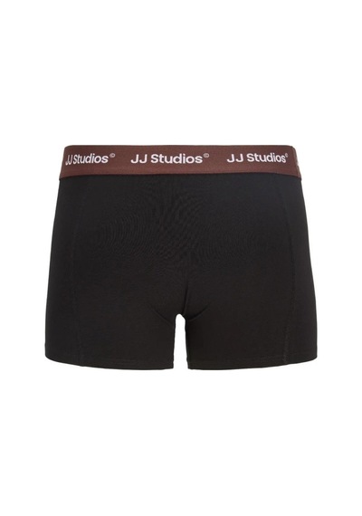 Jack & Jones 12280164 Jacsoho Trunks 3 Pack Black Black Erkek Boxer Siyah