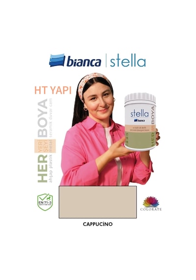 Stella Su Bazlı Saf Akrilik Yeni Nesil Dönüşüm Boyası