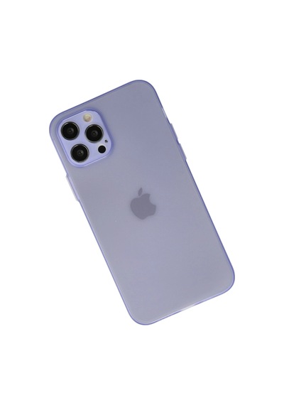 Cosmotex Newface Apple, Uyumlu iPhone 12 Pro Kılıf Puma Silikon - Mor