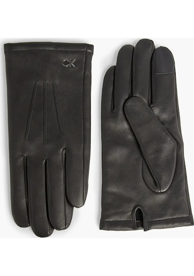 Calvin Klein Gs Ck Metal Gloves L Erkek Siyah Eldiven