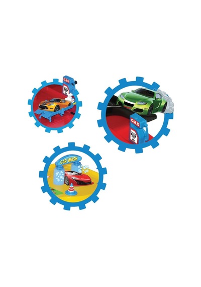 03068 3 Katlı Garaj Oyun Seti Çok Renkli