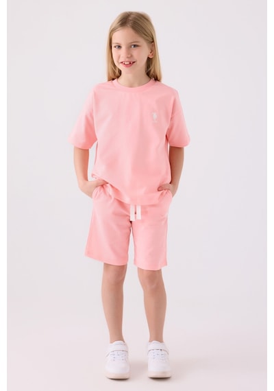 U.S. Polo Assn. U.s. Polo Assn Kız Çocuk Somon Bermuda Takım 5274-43564 Somon U.S. Polo Assn. U.s. Polo Assn Kız Çocuk Somon Bermuda Takım 5274-43564 Somon