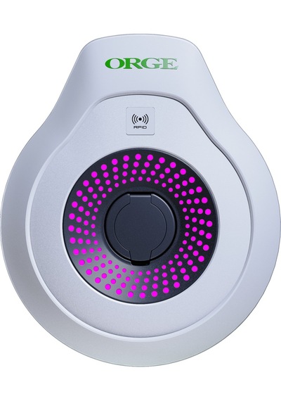Orge Monofaze 25a Round Base Kablolu Araç Şarj Istasyonu 7.4 kW
