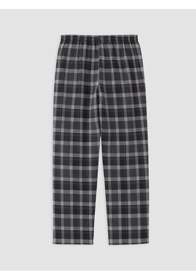 LC Waikiki Lc Waıkıkı Antrasit Regular Fit Ekose Erkek Pijama Altı