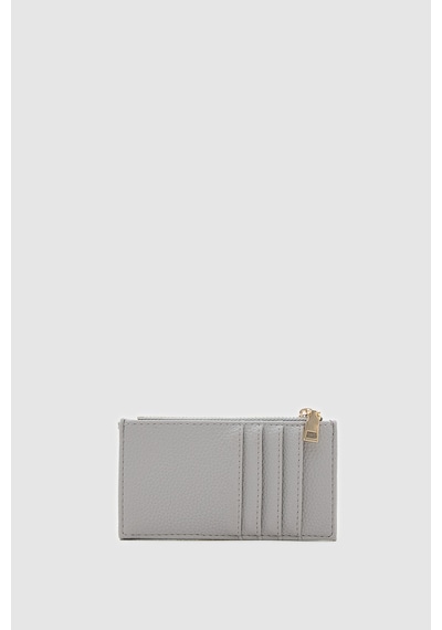 Shule Bags Linn Dokulu Kadın Kartlık Gri