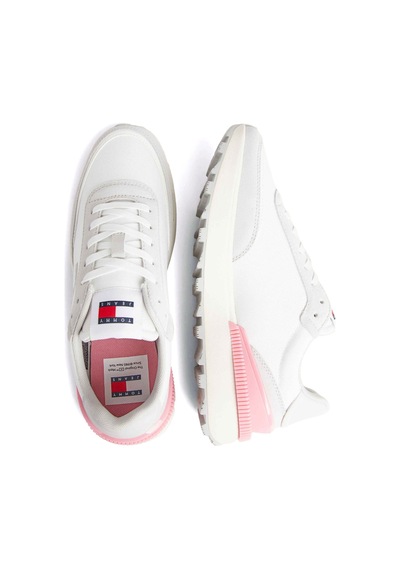 Tommy Hilfiger Tjw Tech Runner Ess Beyaz Kadın Sneaker Beyaz