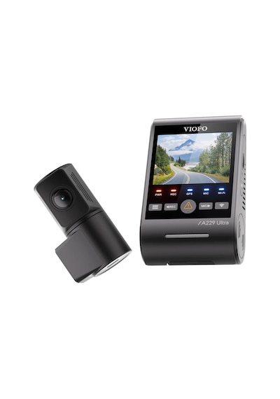 Viofo A229 Ultra 2 Kameralı Ön Ve Arka 4k+4k Sony Starvis 2 Sensörlü Dual Hdr Wi-fi 6 Gps'li Araç Kamerası