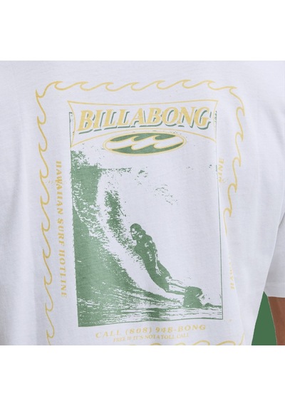 Bıllabong Billabong Poster Ww Erkek Beyaz Tişört Wht