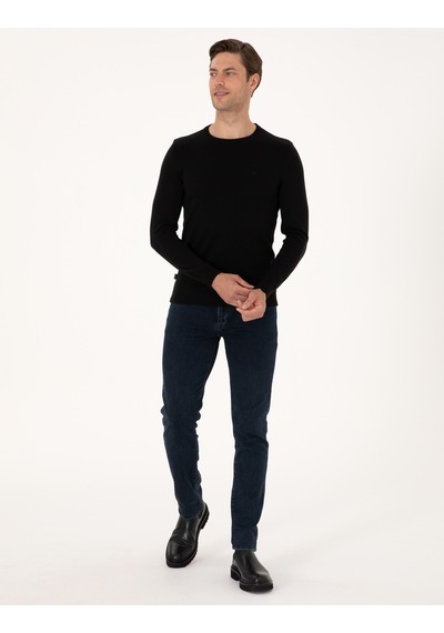 Pierre Cardin Erkek Siyah Kazak /triko 50315509-vr046 Siyah