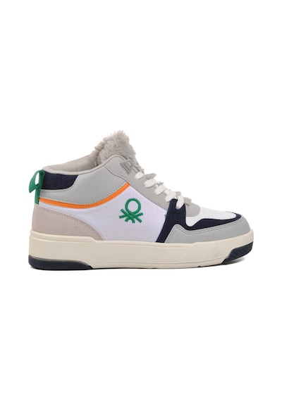 United Colors Of Benetton Beyaz Unisex Hi Sneaker Bn-31210 G Beyaz