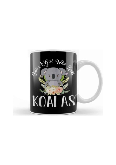 Koala Bear Art Kupa Bardak Porselen Karışık