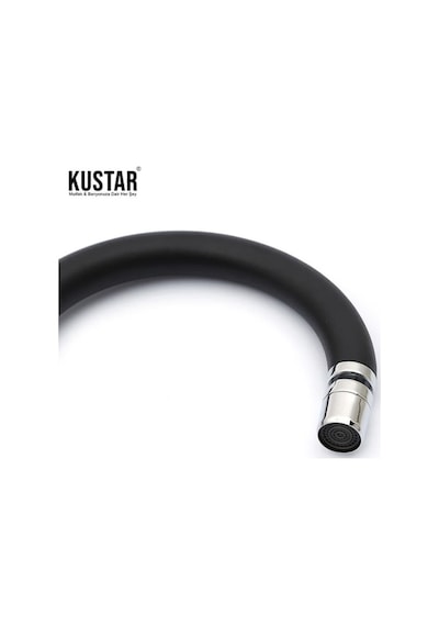 Kustar Inci Siyah Oynar Başlıklı Aç Kapa Mutfak Eviye Bataryası