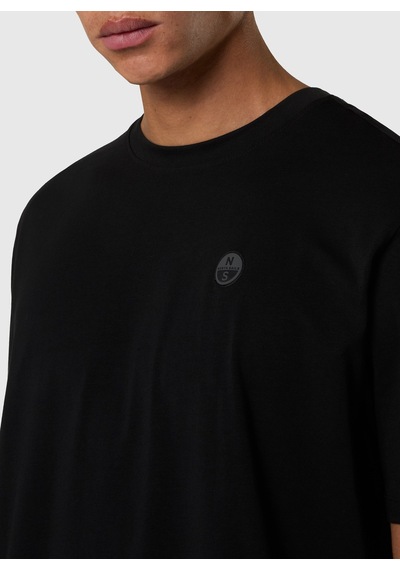 North Sails Siyah Erkek T-shirt Ns0000693175