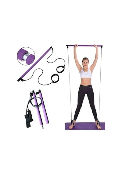 Avessa Gym Stick Spor Aleti Gym-100 Pilates Kondisyon Egzersiz Çubuğu, Avs-gym-100