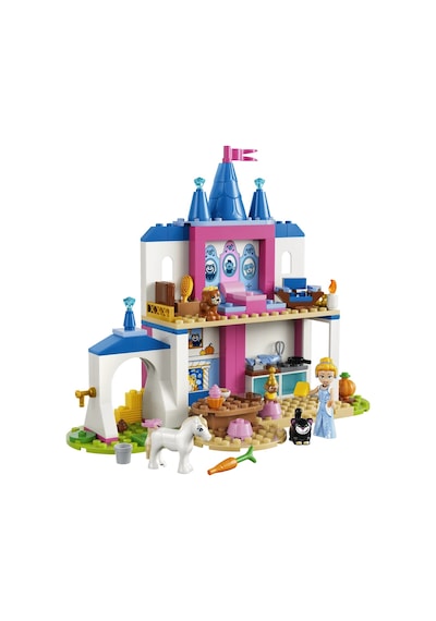 LEGO® ǀ Disney Princess Sindirella Hayvan Dostları Şatosu 43283 – 4+ Yaş için Yaratıcı Oyuncak Yapım Seti (149 Parça)