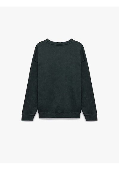 Koton Uzun Kollu Üç İplik Yıkamalı Rahat Kalıp Pamuklu Bisiklet Yaka Sweatshirt Antrasit 7wam70154mk Koton Uzun Kollu Üç İplik Yıkamalı Rahat Kalıp Pamuklu Bisiklet Yaka Sweatshirt Antrasit 7wam70154mk