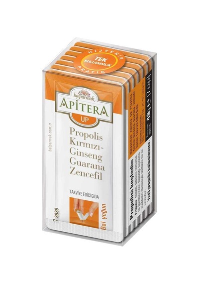 Apitera Up (Propolis, Bal, Kırmızı Giseng, Guarana) 28 x 7 G