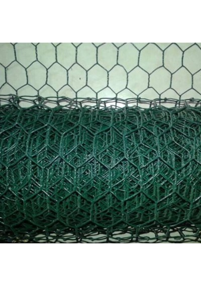 Kümes Teli Yükseklik 120 Cm Pvc Kaplı Yeşil 20 Metre