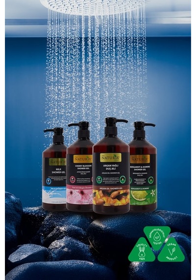 Naturix Argan Yağlı Duş Jeli 1000ml 12'li Paket