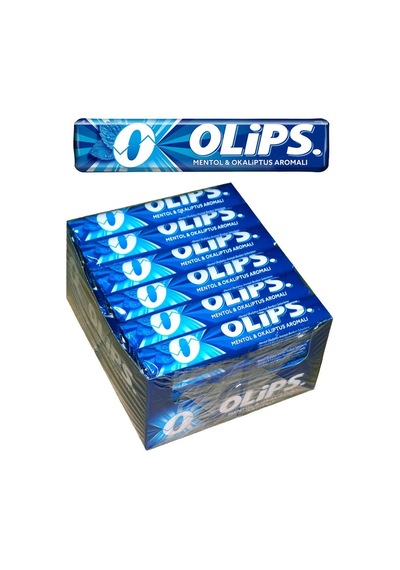 Olips Şekerleme 28 Gr 24'lü Paket Mentol & Okaliptus Aromalı 5'li Paket
