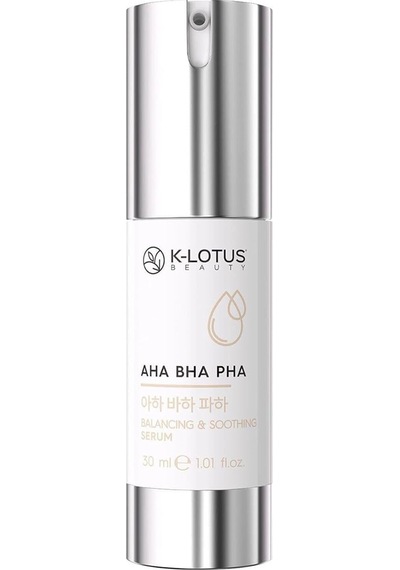 K-lotus Beauty Cildi Onarma Ve Ölü Hücrelerden Arındırma Etkili Dengeleyici & Yatıştırıcı Aha Bha Pha Cilt Serumu 28 Ml Sku: Smg8690010505187
