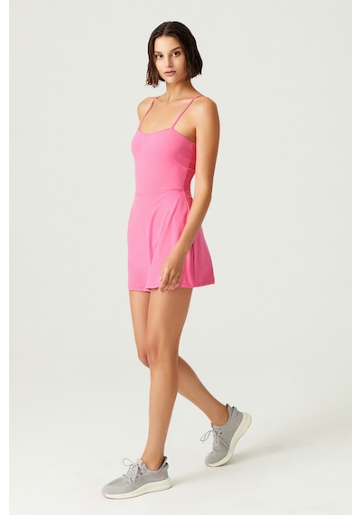Los Ojos X Melodi Pembe Tenis Elbisesi Spor Elbise Tennis Dress Pembe Pembe