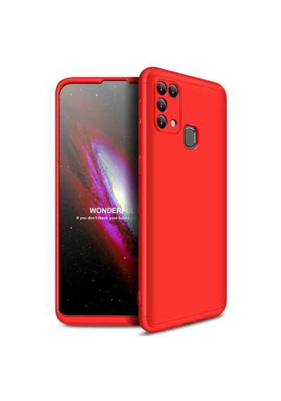 Galaxy M31 Kılıf Zore Ays Kapak Kırmızı